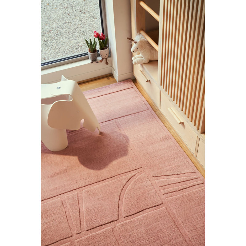 Edo Blush Area Rug, Rectangle 12' x 18'