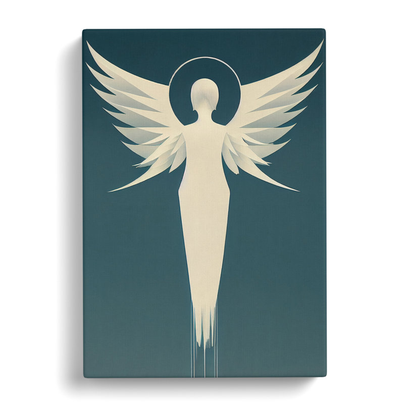 Angel Minimalism Vol.1 - Wrapped Canvas Print, 50cm H x 35cm W x 3cm D