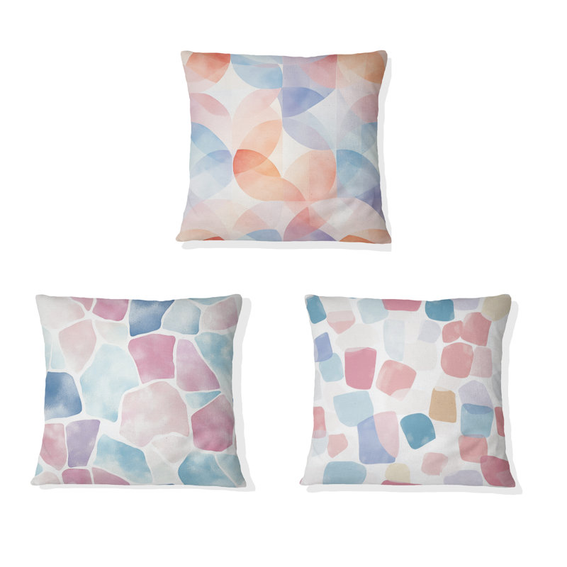 Coussin 3 pièces Modern Modern, H 18 po x l 18 po