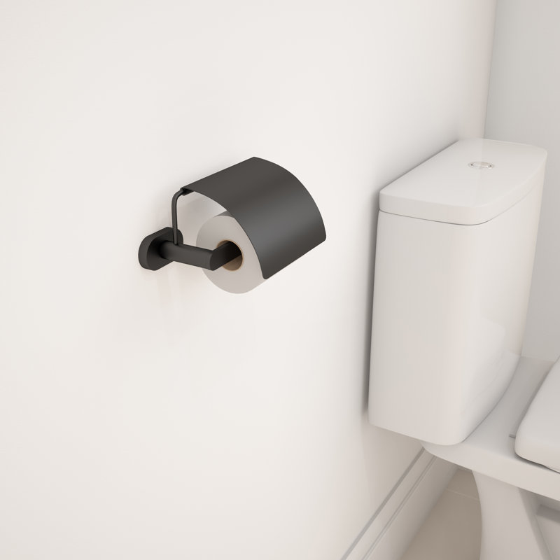 Aria 4 - Piece Bathroom Hardware Set, Black Matte