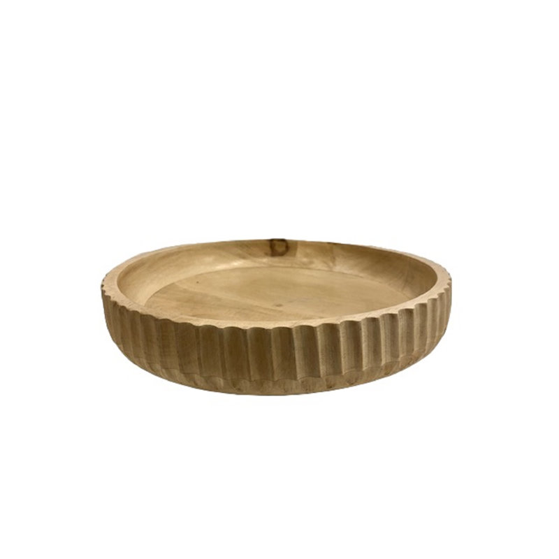 Décor Sm - bol en bois blanchi au soleil, L 12 po
