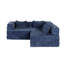 Canapé à compression Boneless, canapé-lit à plancher convertible à structure fixe, canapé modulaire Boneless, sans assemblage requis, tissu chenille, pour la chambre à coucher du salon-1692440000
