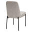 Chaise de salle à manger moderne à dossier courbé avec base en métal, chaise d'appoint rembourrée pour salle à manger, bureau à domicile-2053003720