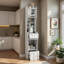 Grande armoire de rangement blanche Arianna