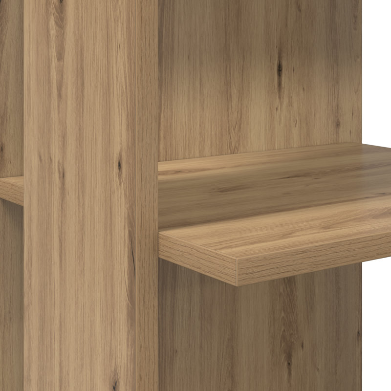 Corner Desk Particle Board Medium, Artisan Oak