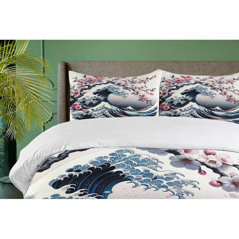 Anime Duvet Cover, King Duvet Cover + 2 Standard Shams