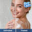 Porte de douche coulissante double sans cadre de 44 à 48 po x H 76 po avec verre trempé transparent de 5/16 po (8 mm)-129242178-120927356