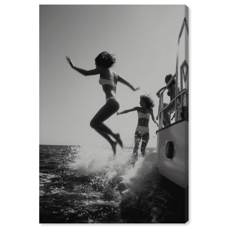 Liquid Gravity Print by Oliver Gal, 15"H x 10"W, Gallery Wrapped