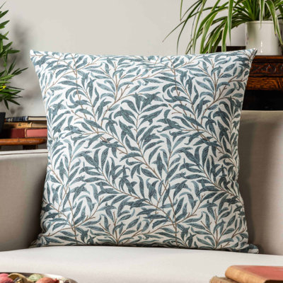 Floral Blue Cushion