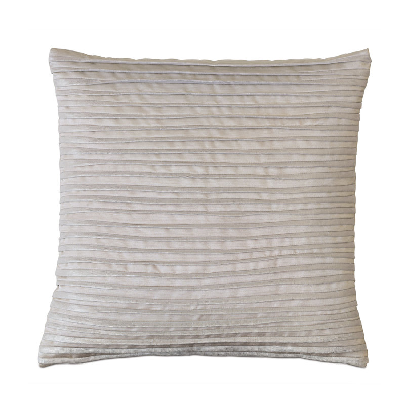Housse et insert de coussin décoratif Vionnet Lucent, Faux duvet
