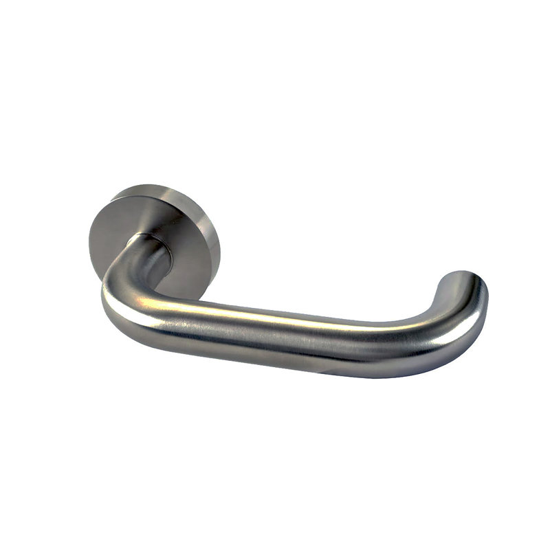 Privacy Door Lever Set, Does Not Apply, Satin Brass, Double Dummy