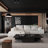 Boneless L-shaped Modular Foam-filled with Spring Support Simple Living Room Sofa-1210402999