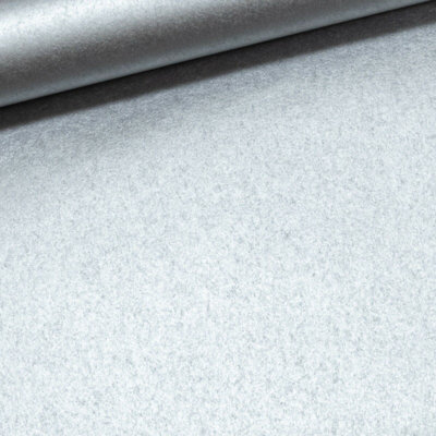  Modern Plain Silver Wallpaper Metallic Gloss Textured Vinyl Minimalist Wallcovering 501223