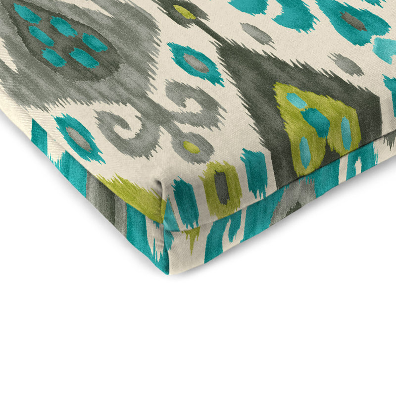 Outdoor Seat/Back Cushion, Paso Turquoise