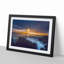 Sunset over the Ocean - Picture Frame Painting Print-55616877-55616876