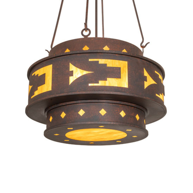 Luminaire suspendu 30 po de large Sandia