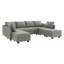 Canapé modulaire en U avec repose-pieds Coss-71563824