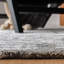 Tapis géométrique en laine / viscose / coton touffeté à la main Ildo-50780454