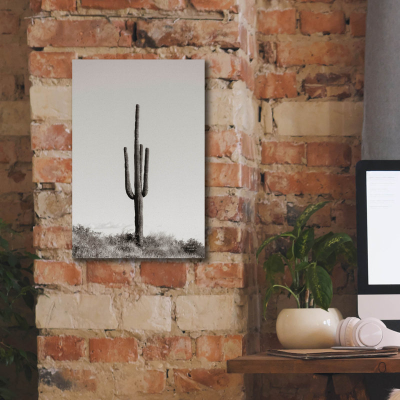 «Saguaro Af après-midi» par Nathan Larson, art mural sur toile