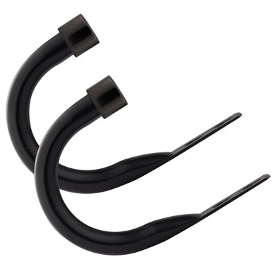 Full Stop Chrome 20cm Curtain Holdback