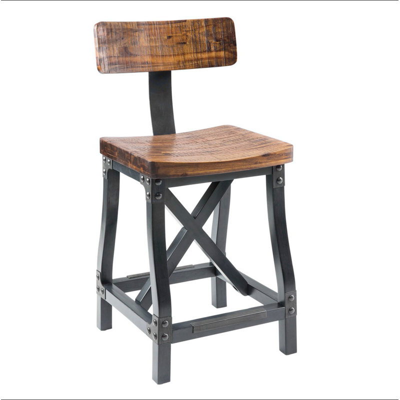 Counter Stool with Back