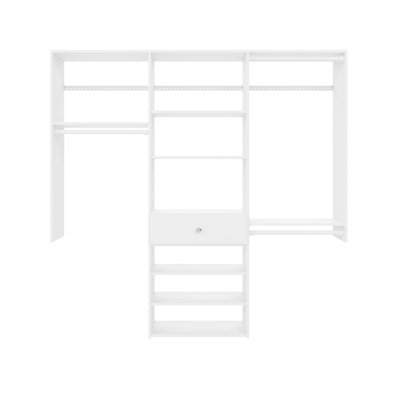 Grid 72 W Closet System