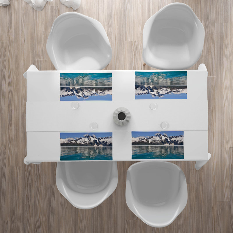 Polyester Abstract Rectangle Placemat