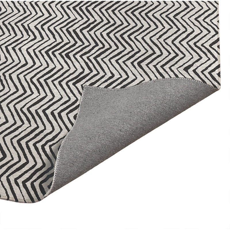 Tapis d'extérieur à chevrons antidérapant, Rectangulaire 8 pi x 10 pi