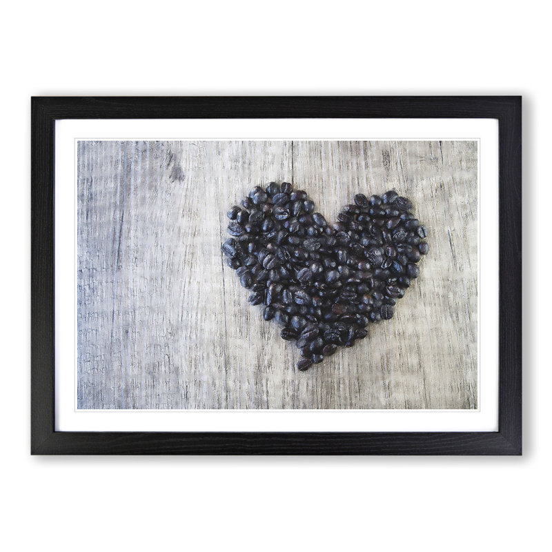 Coffee Beans Vol.1 - Framed Print, Black Framed, 36cm H x 48cm W x 2cm D