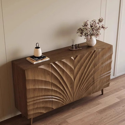 Buffet maison de style rétro