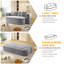 Canapé 2 en 1 pliable-693848752