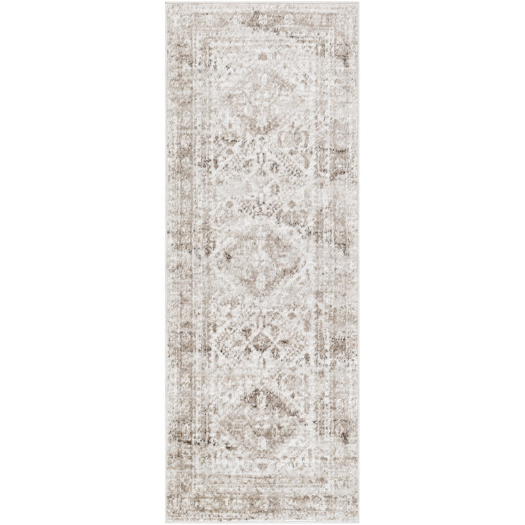 Priston Oriental Brown Area Rug