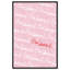 Art mural rose sur toile, "Girlendance"-107451370-107451386