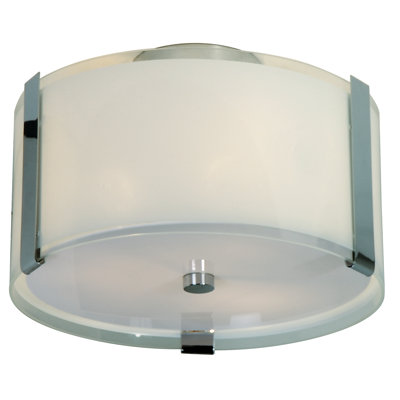Mcelfresh Glass Flush Mount