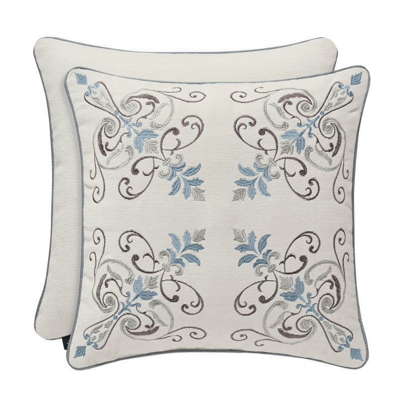 Coussin décoratif carré 18 po Garrison
