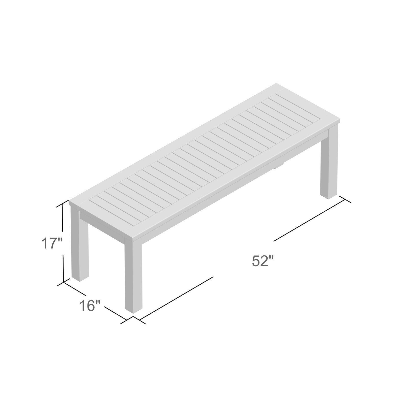 Alyisa Eucalyptus Outdoor Bench