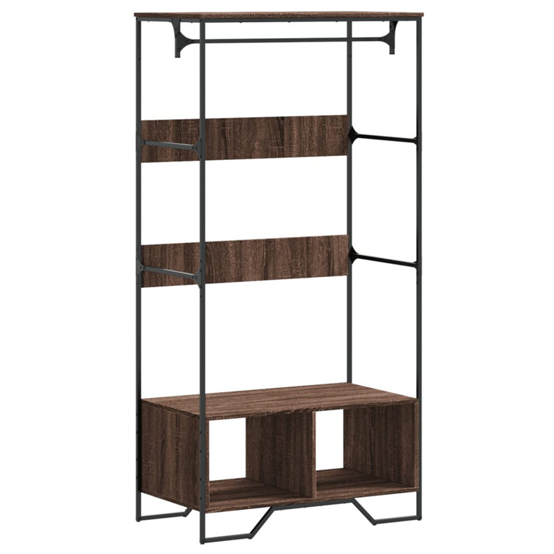 Amaty Wardrobe, Brown Oak
