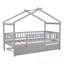 Lit simple en bois avec lit gigogne simple-1803789374