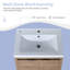 Alizay 24'' Single Floating Bathroom Vanity with Resin Top-1513032457