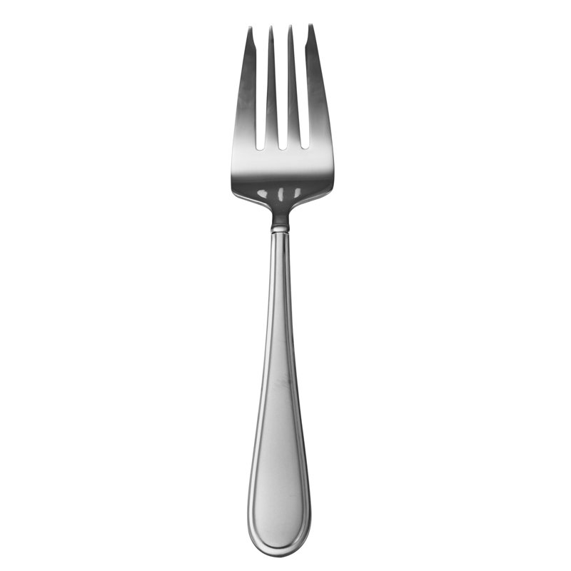 Ensemble de couverts en acier inoxydable avec ustensiles de service 45 pièces Gourmet Basics par Mikasa Westfield Frost