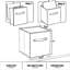 Bacs de rangement pliables en tissu avec poignées - Paquet de 12 cubes de rangement pliables pour organiser vêtements, jouets, livres - Paniers robustes non tissés pour tablettes, placards et organisateurs