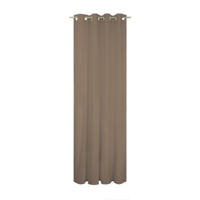 Peck Eyelet Room Darkening Single Curtain