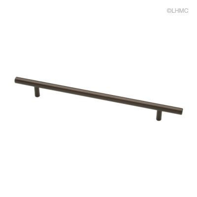 (Paquet de 5) Poignée barre 8 à 13/16 po bronze frotté
