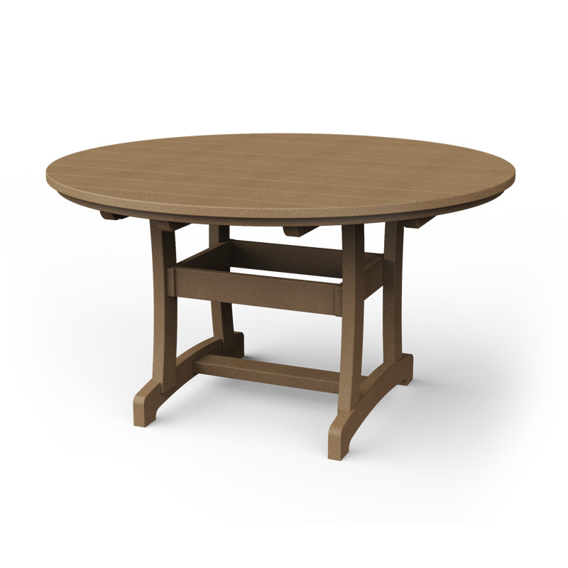 Table de salle à manger Stella, Brun foncé, H 54 po x l 54 po x P 54 po