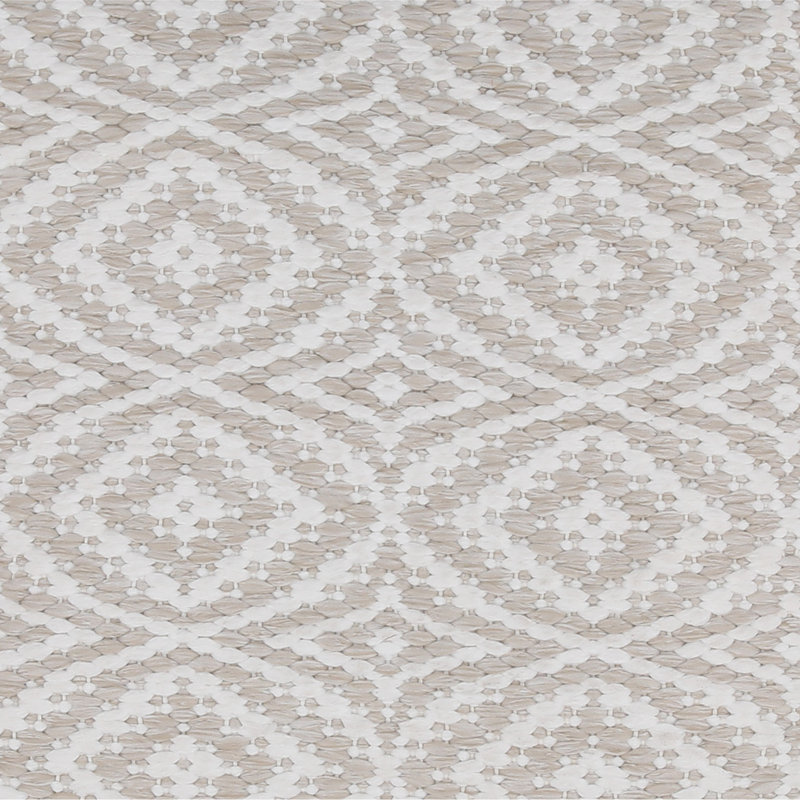 Coussin d'extérieur en bois de rose beige