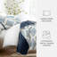 Ensemble de couvre-lit courtepointe en microfibre réversible toutes saisons à motif ultra doux de couleur diamant moderne-105814154