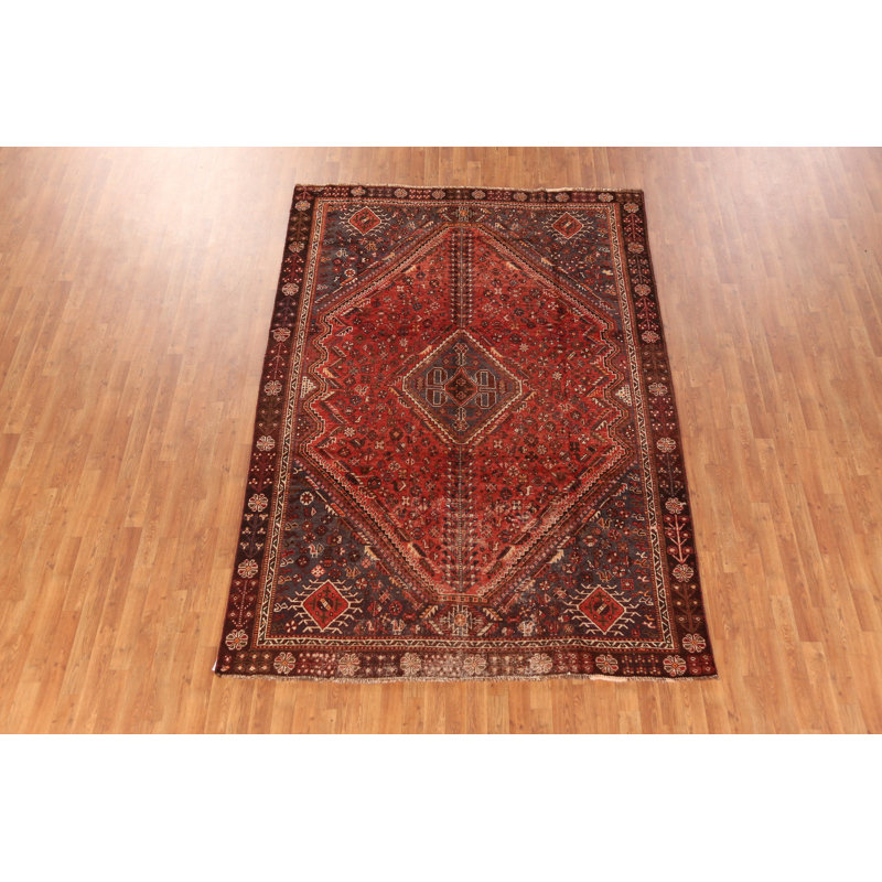 Antique Vegetable Dye Traditional Area Rug 7x10