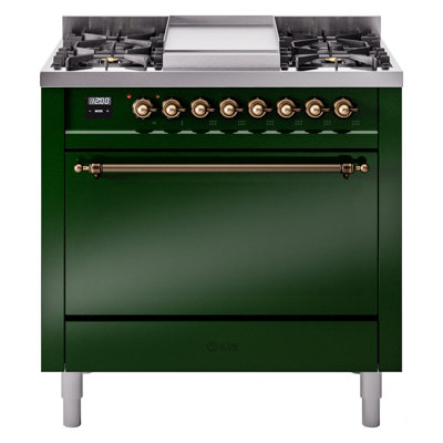 Cuisinière mixte 36 po ILVE Nostalgie II