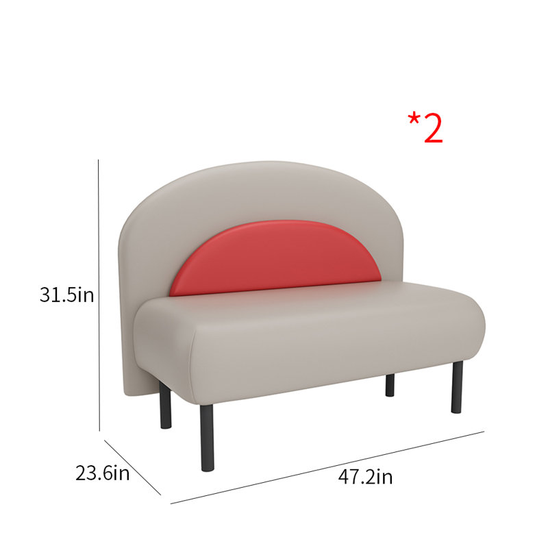 Banc de rangement pour restaurant et café