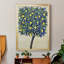 «Lemon Tree Composition II», toile encadrée de qualité supérieure - prête à être accrochée-2046723027-2046722991